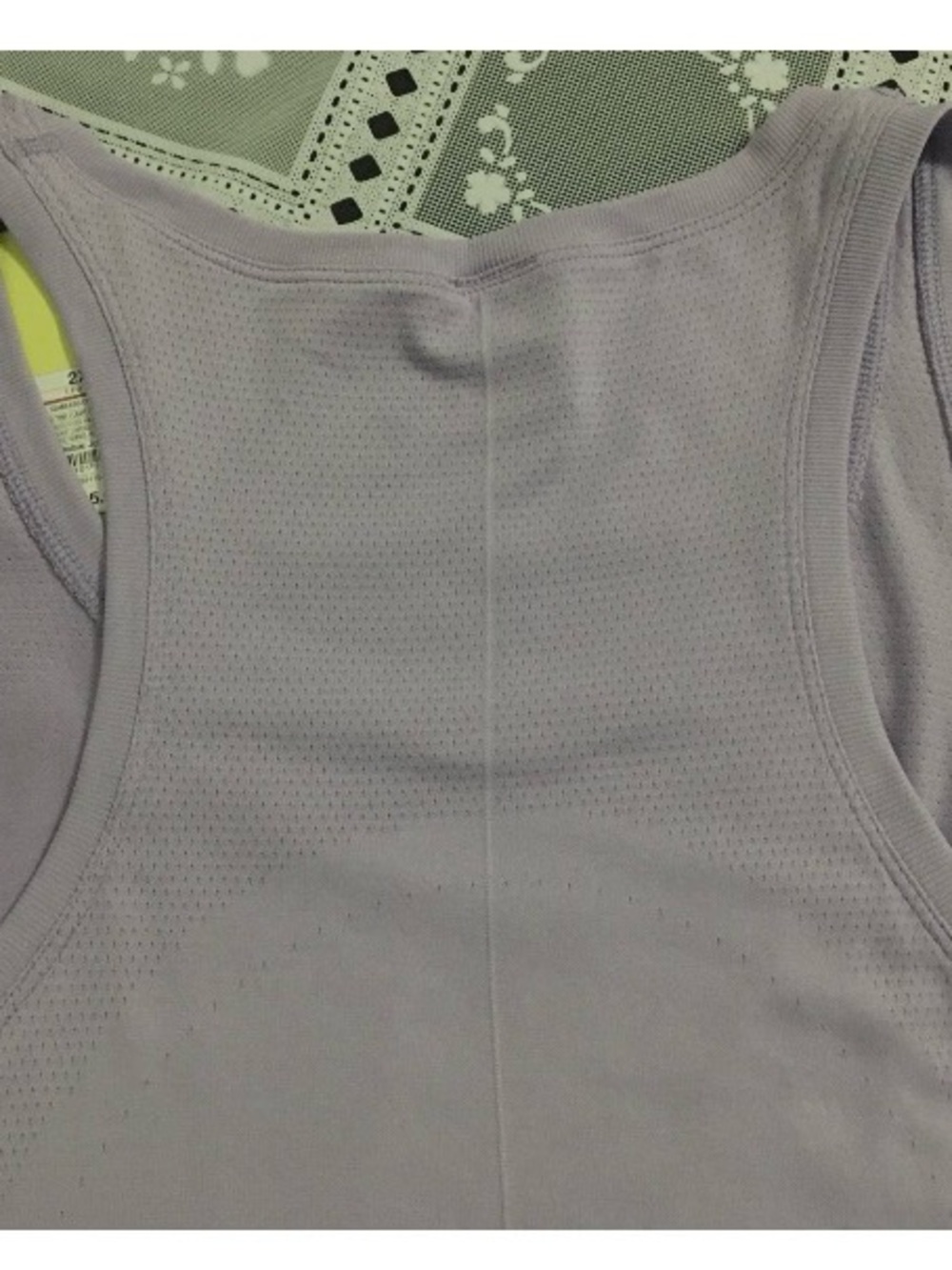 2- All in Motion Women's Size 2X Light Purple Semi Fit Hip Length Tank Top - Picture 8 of 10